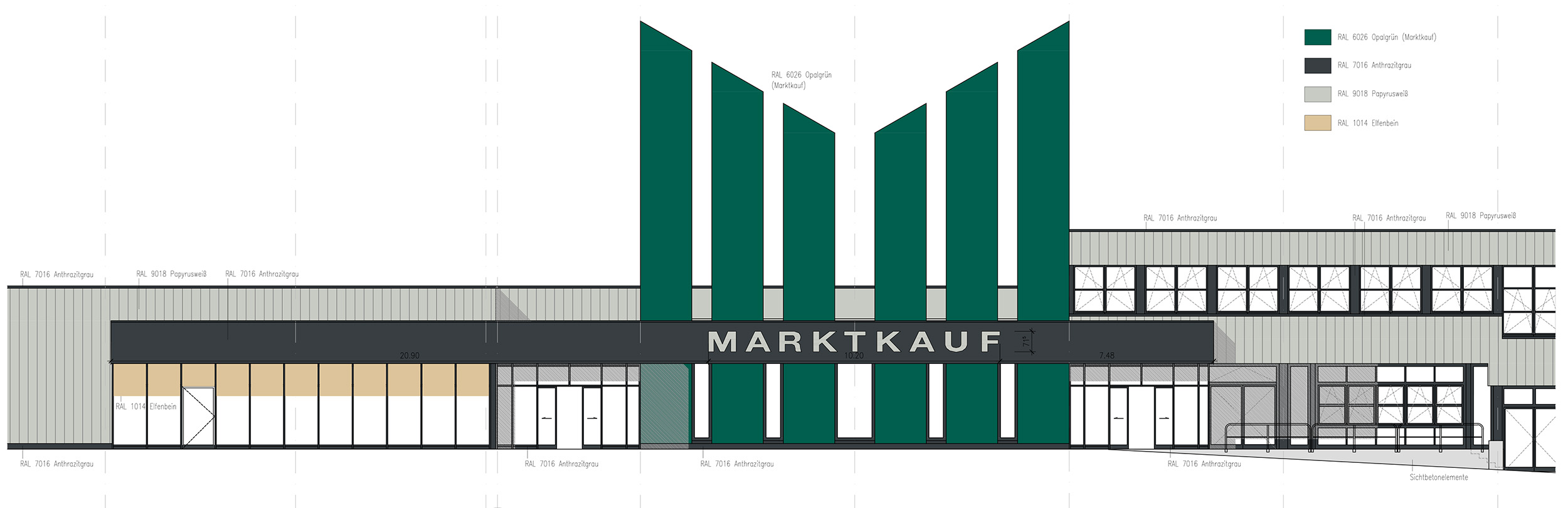 Ansicht Farbe